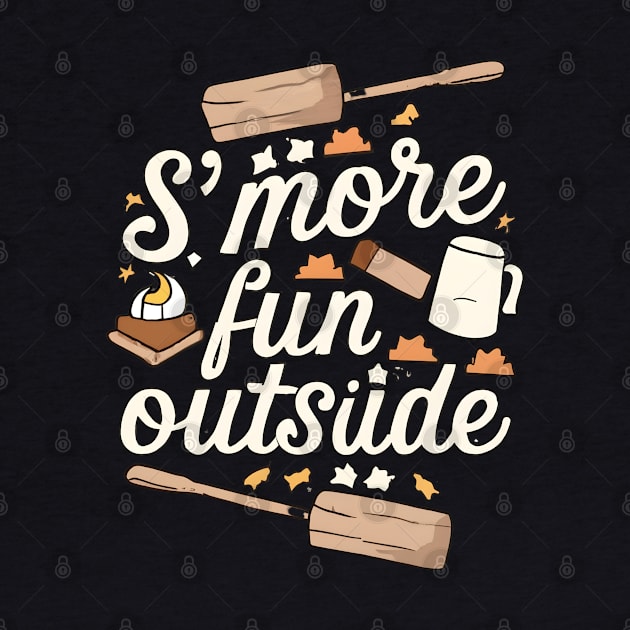 Smores Fun Outside by NomiCrafts